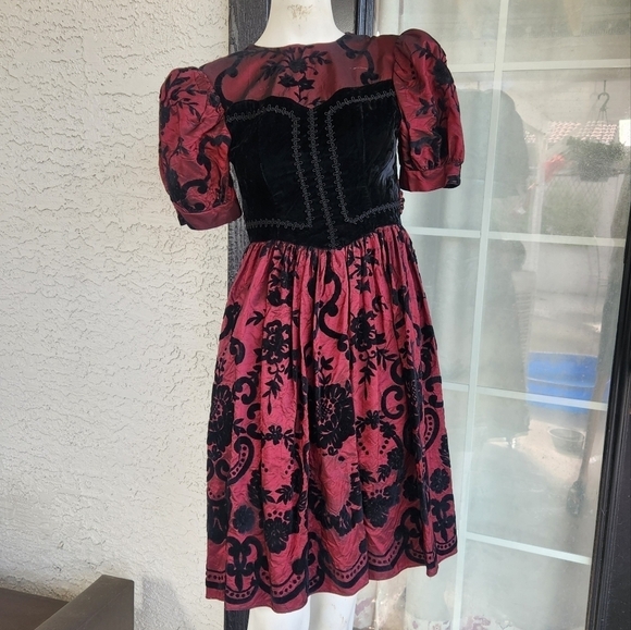 Vintage‎ Girls Jessica McClintock Gunne Sax - Picture 1 of 7